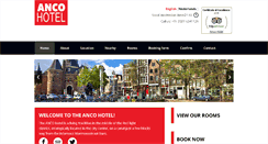 Desktop Screenshot of ancohotel.nl
